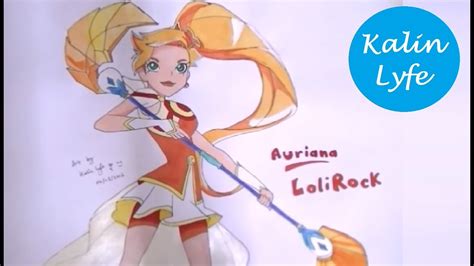Auriana Princess Of Volta Lolirock Drawing Ep46 Youtube