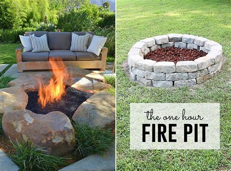 Looking to build a diy fire pit in your backyard? 10 DIY Fire Pits that are Affordable and Relatively Easy to Build | Cool fire pits, Fire pit ...