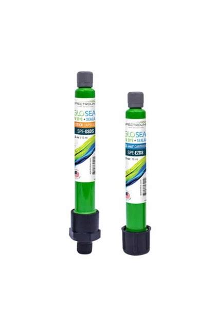 Spectroline Glo Sealtm Fluorescent Dye With Sealant Cartridge 6 Pack