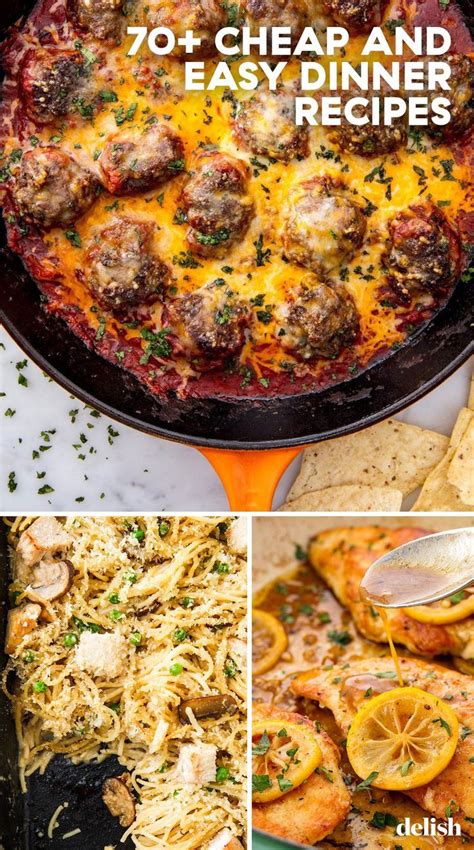 70 Cheap And Easy Dinner Recipes So You Never Have To Cook A Boring