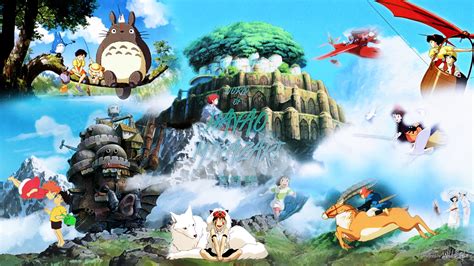 World Of Hayao Miyazaki Wallpaper By Willstyle On Deviantart