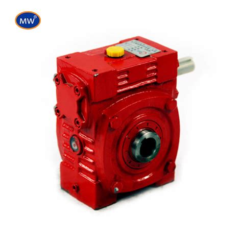 China Industrial Motor Worm Gear Reducer Wpa100 Worm Gearbox Units