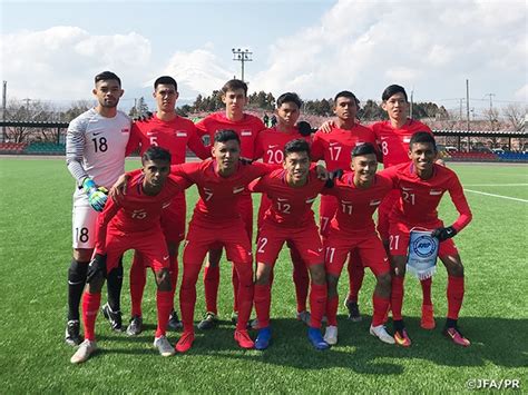 Singapore national football team facts for kids. U-22 Singapore National Team holds training camp at ...