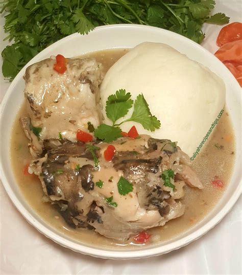 Nigerian White Soup Ofe Nsala