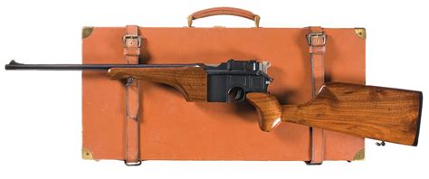 Cased Federal Ordnance Custom Model 713 Mauser Carbine And Accessories