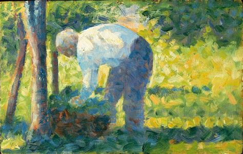 The Gardener Painting By Georges Seurat Fine Art America