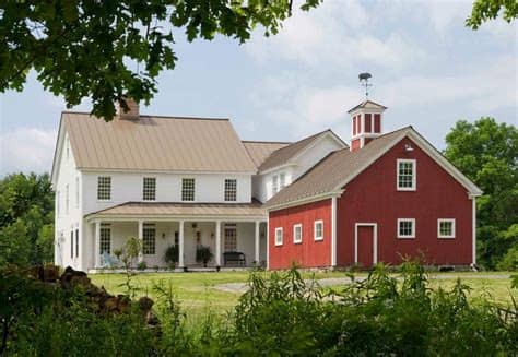 Barn living horse barns horse stables barns sheds cottage. houses that look like barns Exterior Farmhouse with ...