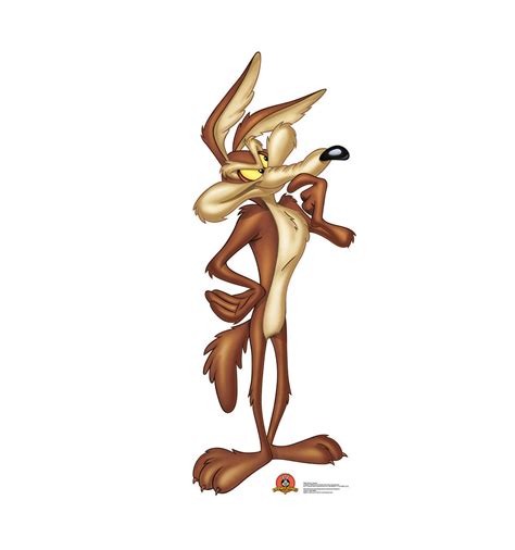 Wile E Coyote Road Runner Looney Tunes Lifesize Cardboard Standup