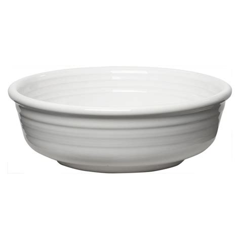Fiesta White Small Cereal Bowl 14 Oz Set Of 4 Cereal Bowls Small