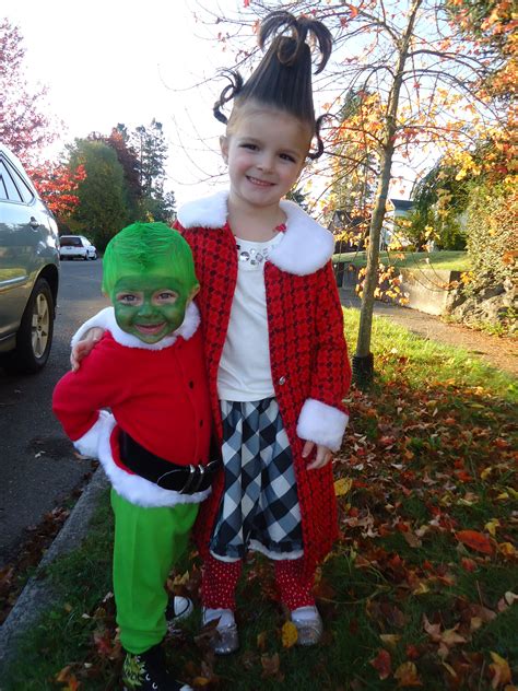 Grinch And Cindy Lou Who Halloween Costumes Grinch Stole Christmas