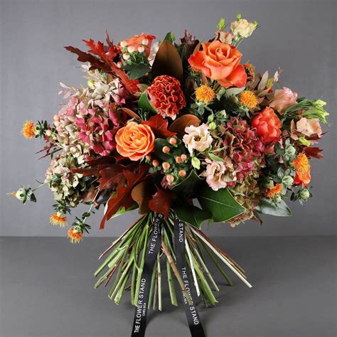 Orange Passion Luxury Flowers London Same Day Delivery Bouquets