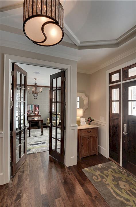 Other mirror doors are simply mesh backed mirror in a lightweight. White Doors With Stained Trim (White Doors With Stained ...