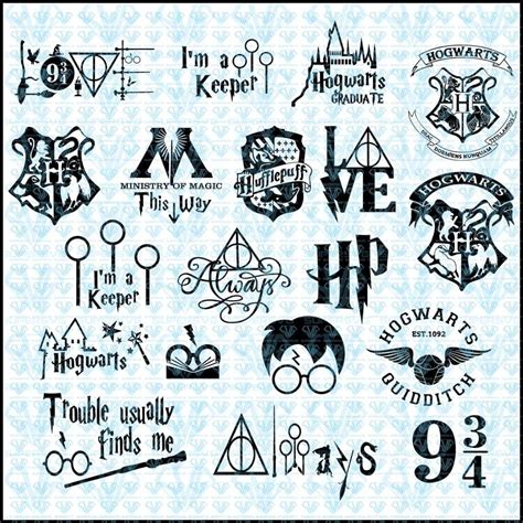 Harry Potter Doodle Tatto Harry Potter Stickers Harry Potter Harry