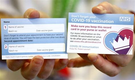Being vaccinated does not mean that we can throw caution to the wind and put ourselves and others at risk, particularly because it is still not clear the degree to which the vaccines can protect not only against disease but also against infection and. Covid vaccine card: The coronavirus card you will receive ...