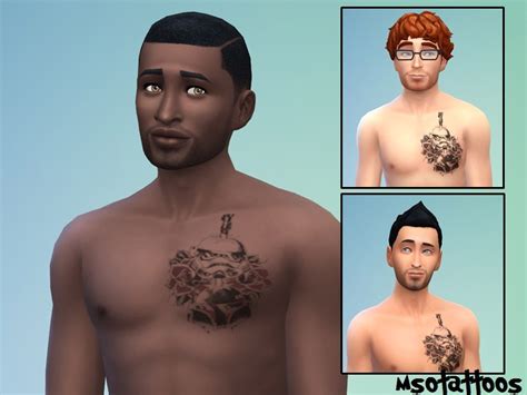 Star Wars Chest Tattoo The Sims 4 Catalog
