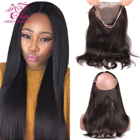 New Style 360 Lace Frontal Closure Peruvian Full Lace Frontals With