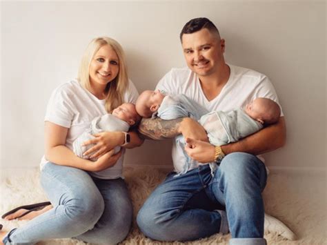 First Time Mother Gives Birth To Identical Triplets Against Extraordinary Odds