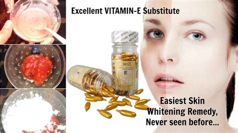 This skin whitening pill requires no downtime as you can continue your daily life as usual after consuming it. Excellent Substitute of Vitamin E Capsule, Serum|Skin ...