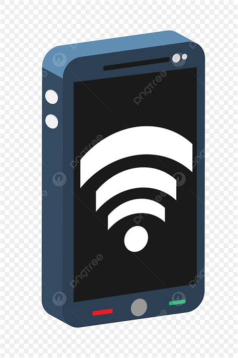 Gambar Ilustrasi Ponsel Biru, Ponsel Berwarna Biru, Ilustrasi Alat