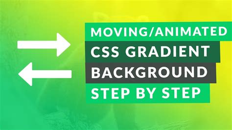 How To Create A Movinganimated Css Linear Gradient Background