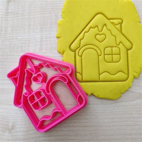 Gingerbread House Cookie Cutter Etsy Canada
