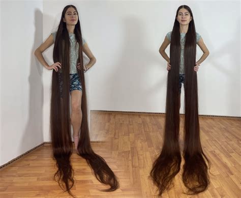 Deep Dive Into Rapunzels Very Long Hair Alechka Nasyrova Queen Of