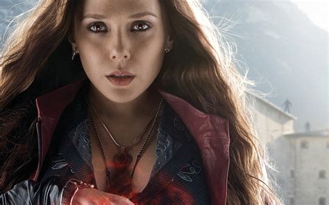 Scarlet Witch From Avengers Hd Wallpaper Wallpaper Flare