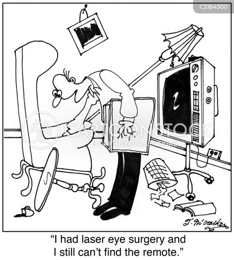Laser Eye Surgery Cartoons And Comics Funny Pictures From Cartoonstock