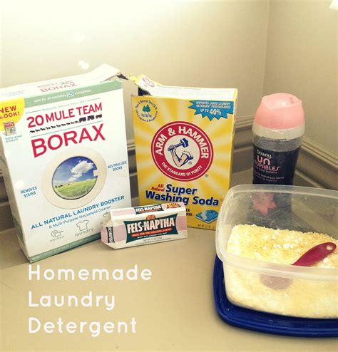 Lets Review Homemade Laundry Detergent