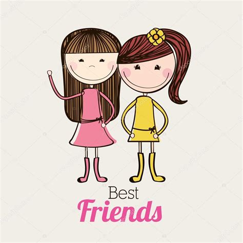 Best Friend Profile Pictures Cartoon For 2 Two Best Friends Play Was