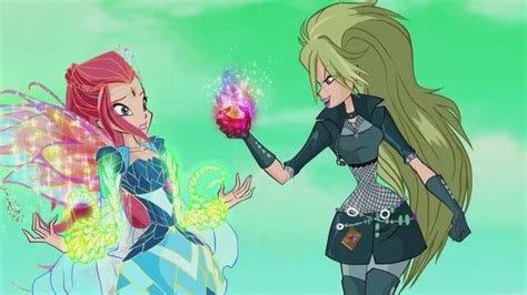 When Selina Took The Dragon Flame From Bloom Winxclubseason6 Winx