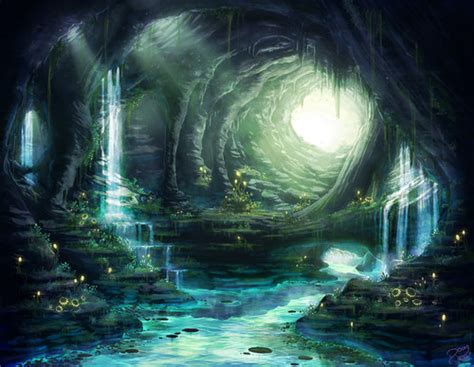 Fantasy Images Magic Cave Hd Wallpaper And Background Photos 40262362