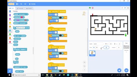 How To Make A Maze On Scratch 3 0 Youtube
