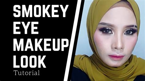Tutorial Cara Smokey Eye Makeup Look Youtube