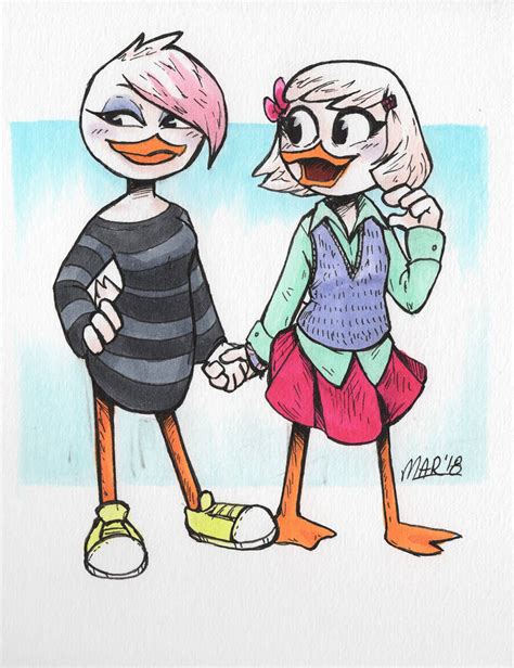Ducktales Webby And Lena By Meeko Mar On Deviantart