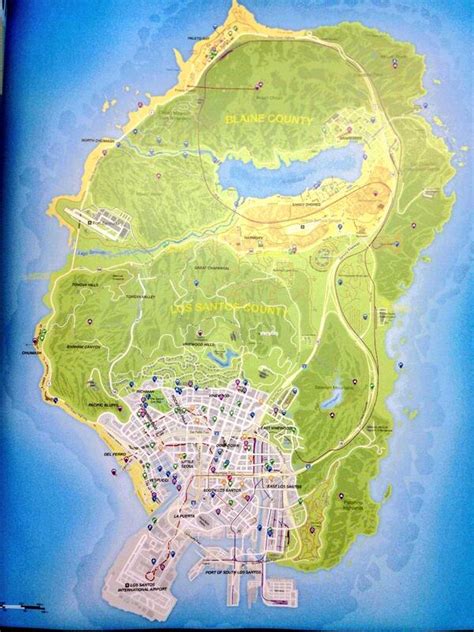 Gta 5 Map With Street Names Maps Location Catalog Online