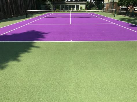 Tennis Courts Paint Colour Contrasts Tennis Court Paint Tennis