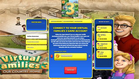 Virtual Families 3 Hack Online Acces Mobile Game Tricks