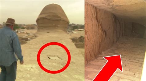 Great Sphinx of Giza Egypt: Secret Tunnels Confirmed - Ancient