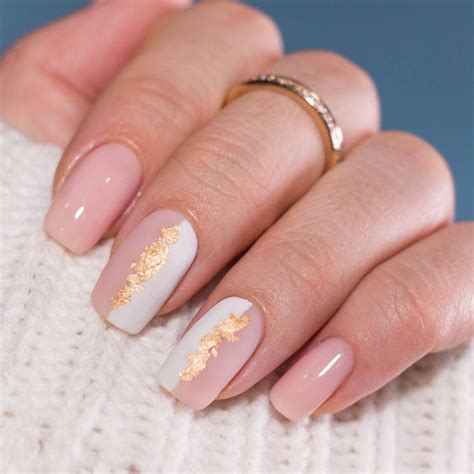 Nude And Gold Nail Designs A Stylish Look For Any Occasion The FSHN