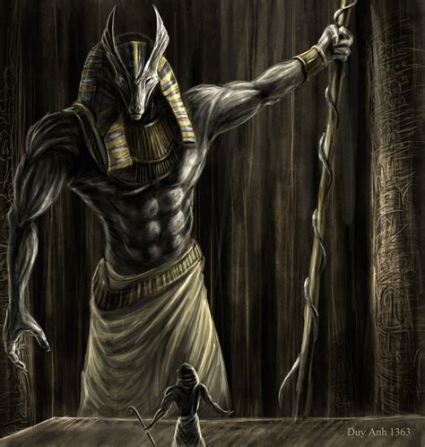 Painting Mythology Anubis Hd Wallpapers Desktop And Mobile Images