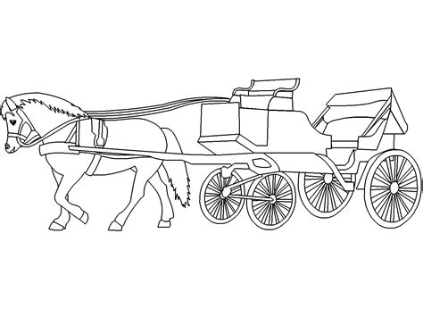 Horse And Buggy Coloring Pages Coloring Pages Cinderella Coloring