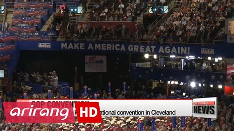 Republican National Convention Kicks Off In Cleveland Youtube