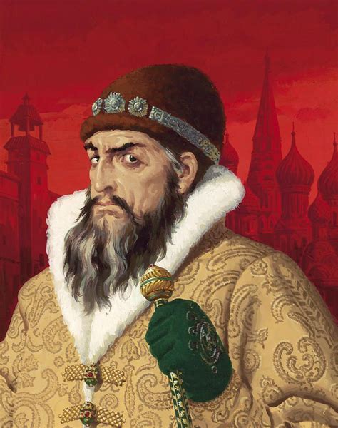 Ivan The Terrible By English School Russian History Russian Art History