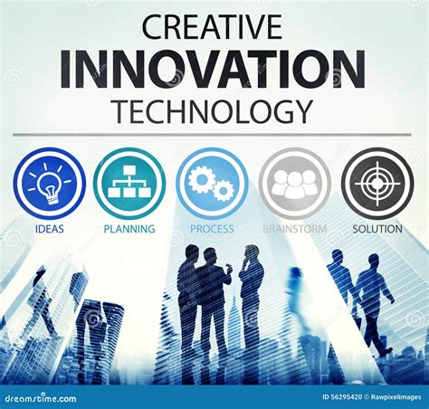 Creative Innovation Technology Ideas Inspiration Concept Stock Photo