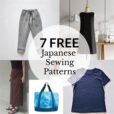 7 Free Japanese Sewing Patterns For Women To Try Today Sew In Love