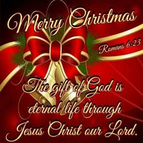 Merry Christmas The T Of God Is Eternal Life Through Jesus Christ
