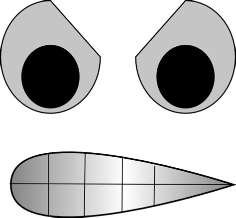 Angry Eyes With Mouth Clip Art At Vector Clip Art Online Royalty Free And Public Domain