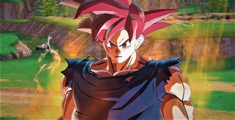 Goku Super Saiyan God With Damaged Gi Xenoverse Mods