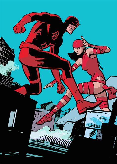 Daredevil And Elektra By Chris Samnee Comicbooks